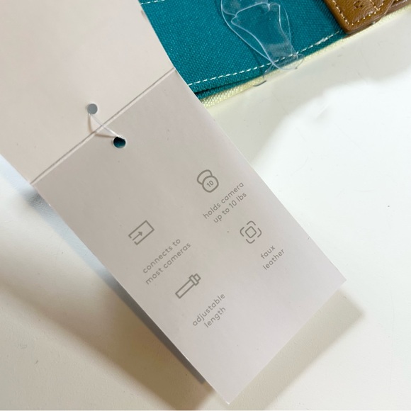 Target Heyday Jade and Blue Camera Strap - Never Used - Picture 13 of 14